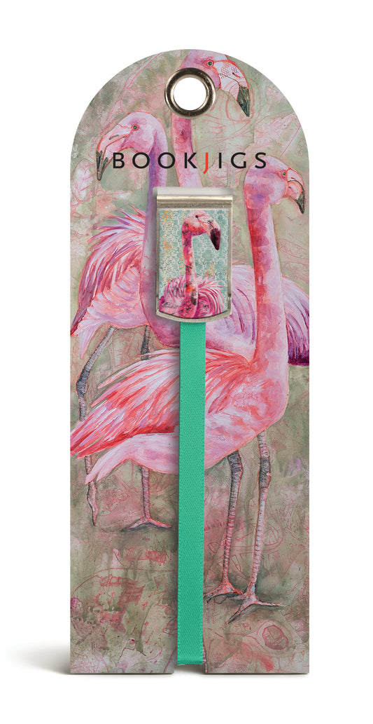 SKU : 1477 - Fancy Flamingoes - Bookjig